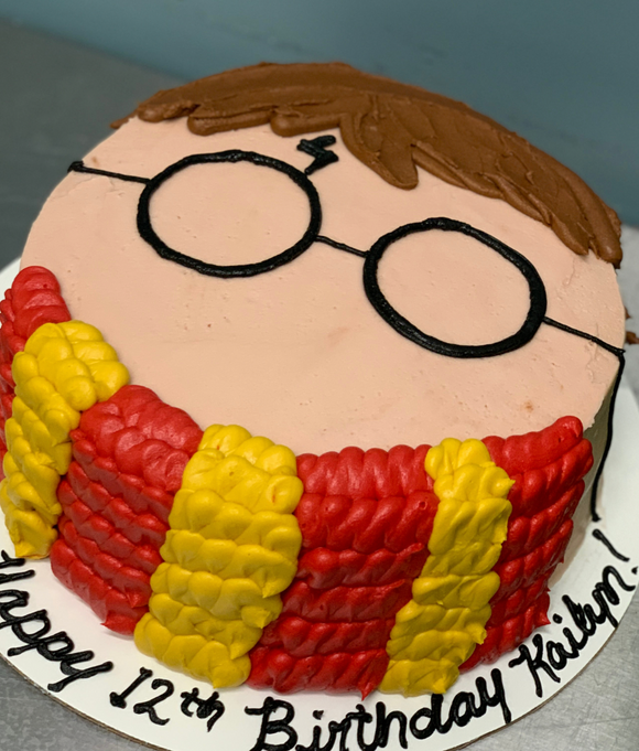 Harry Potter Cake (6 inch or 9 inch)