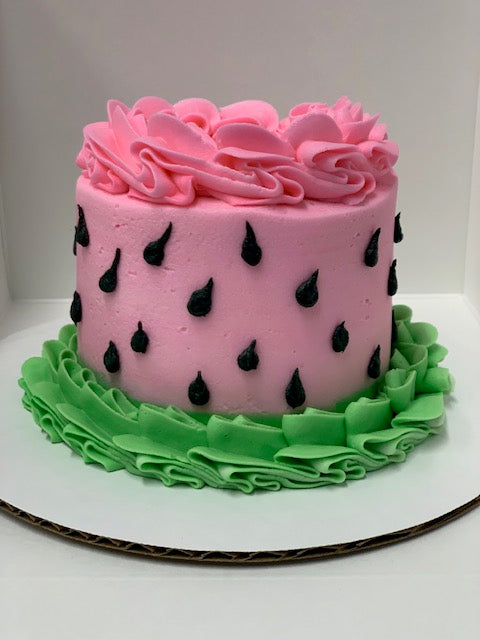 Watermelon Cake (4 inch, 6 inch, 9 inch, 12 inch)