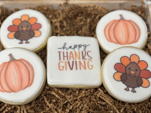 Thanksgiving Sugar Cookies