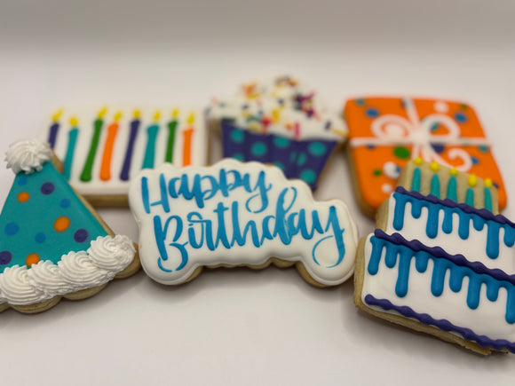 Happy Birthday Sugar Cookies