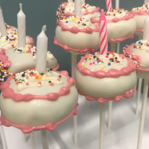 Birthday Candle Cake Pops