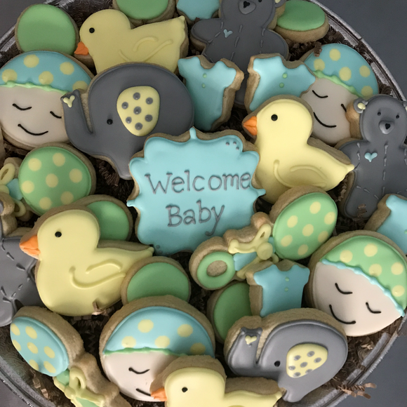 Baby Shower Party Plate